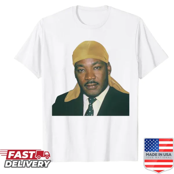 Martin Luther King Jr. quote t-shirt with bold typography