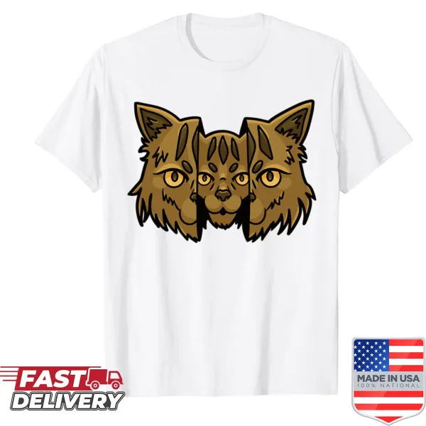 Matryoshka cat illustration shirt inspired by Path of Exile