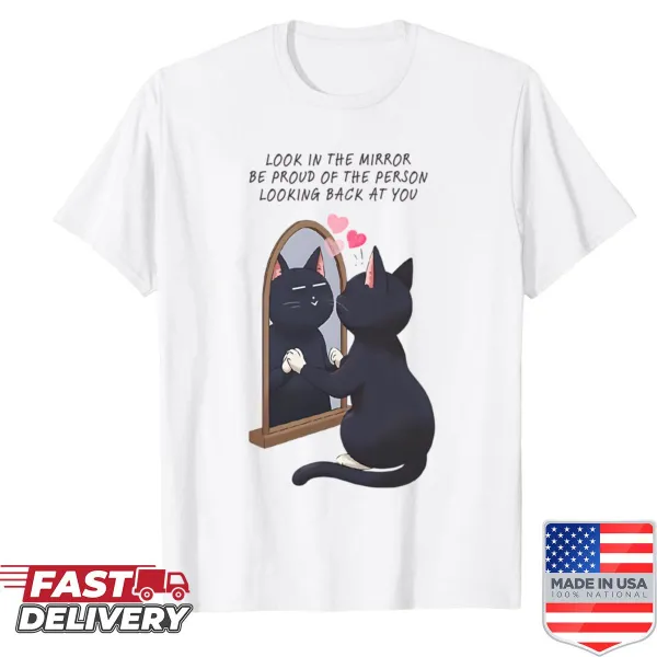 Shirt with a playful message about self-love