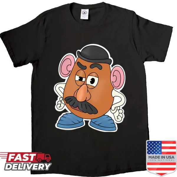 Mr Potato Head T-shirt with playful illustration