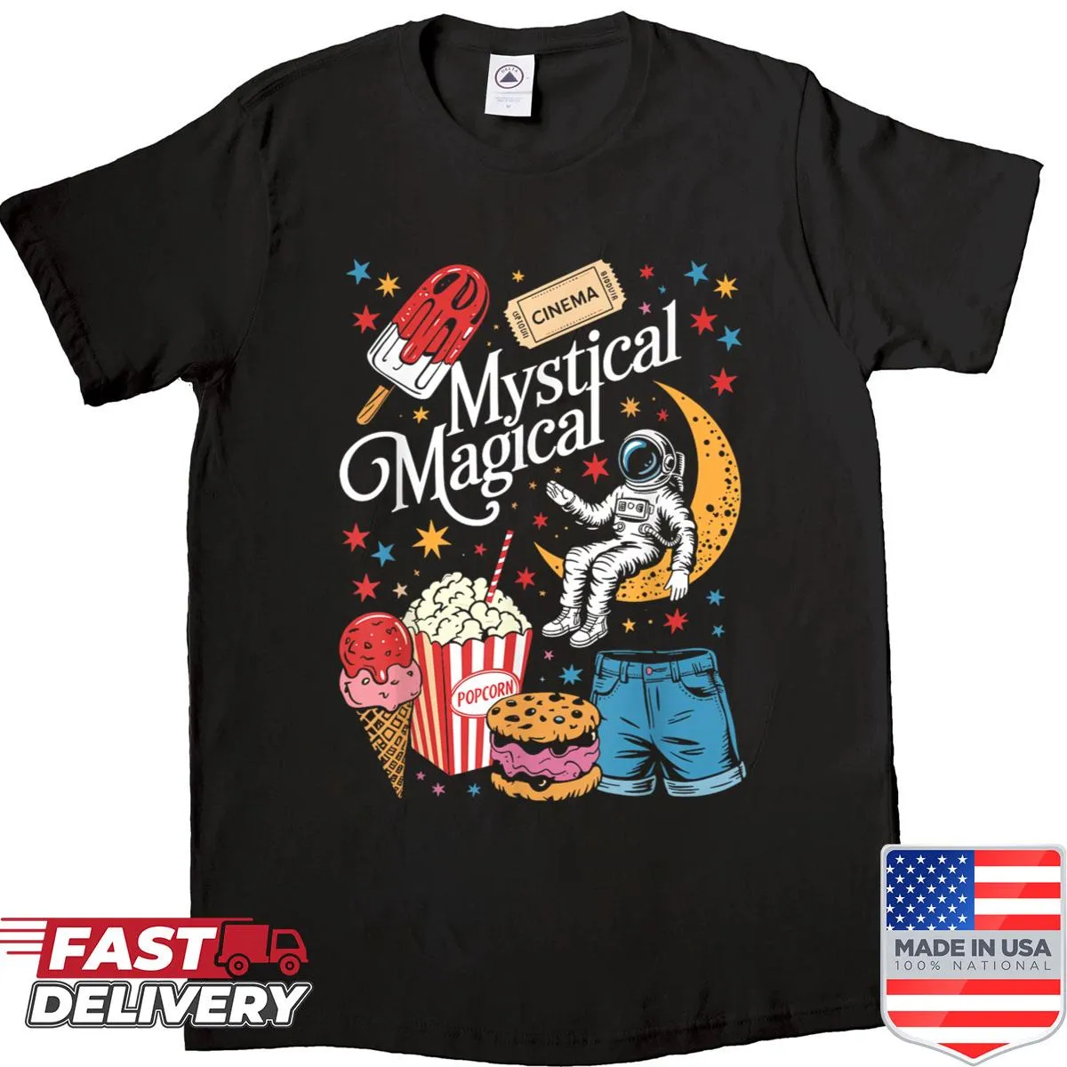 Mystical illustration shirt inspired by Boone Country