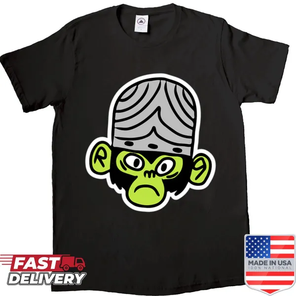 Mojo Jojo shirt featuring the character from Powerpuff Girls