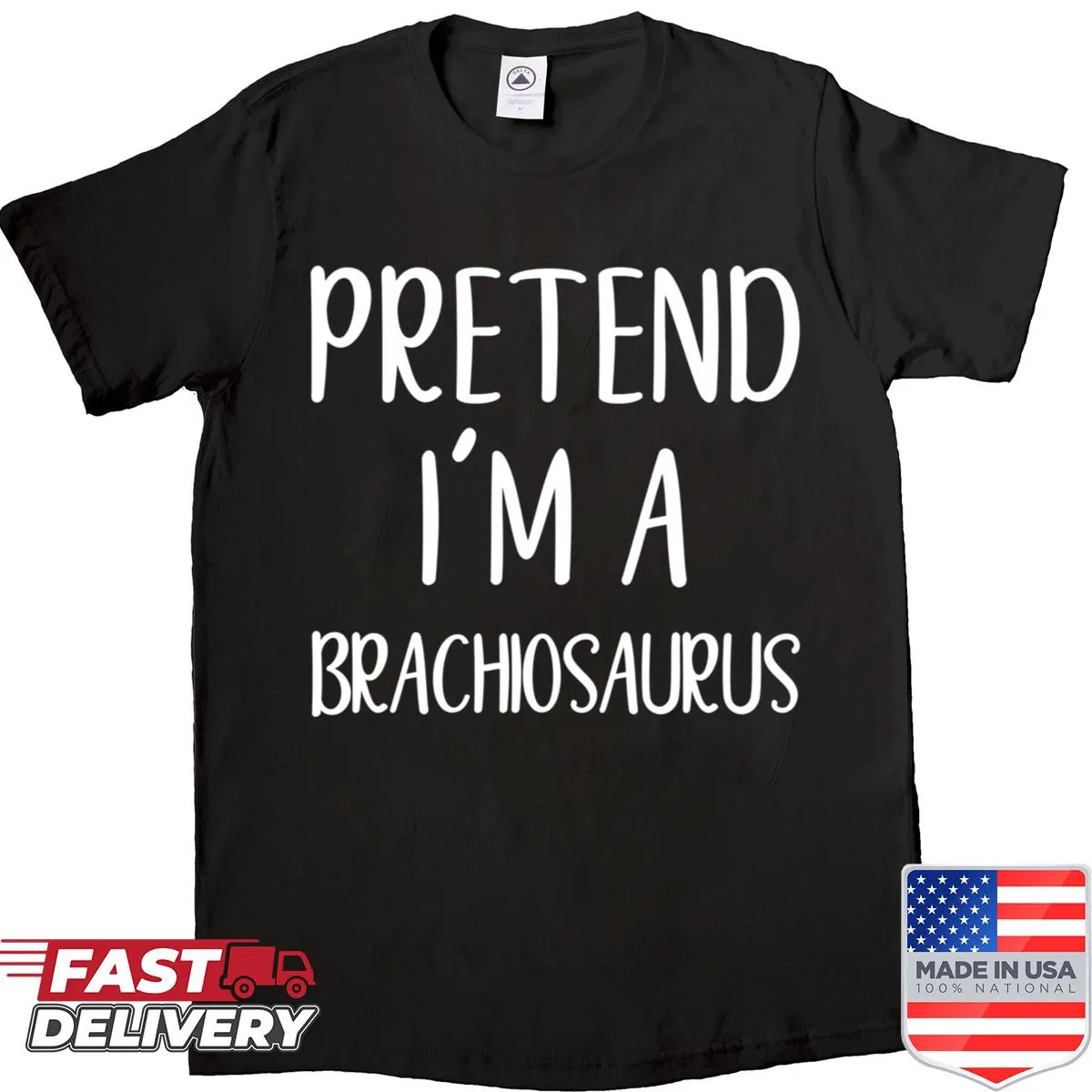 Cartoon brachiosaurus costume T-shirt for kids