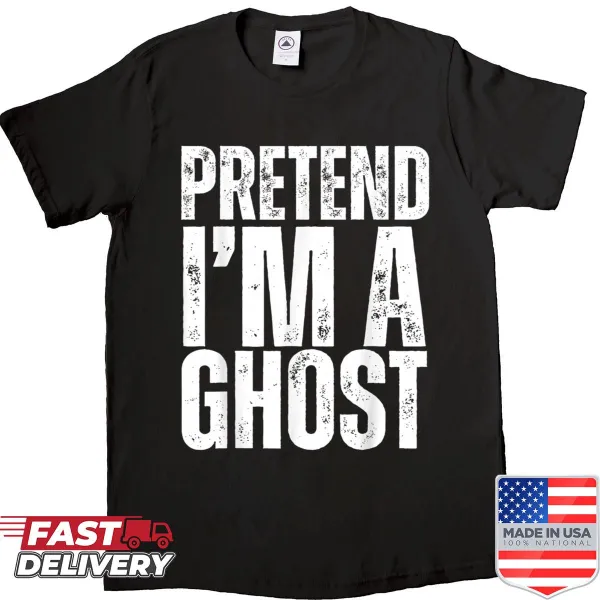 Funny ghost graphic Halloween costume T-shirt