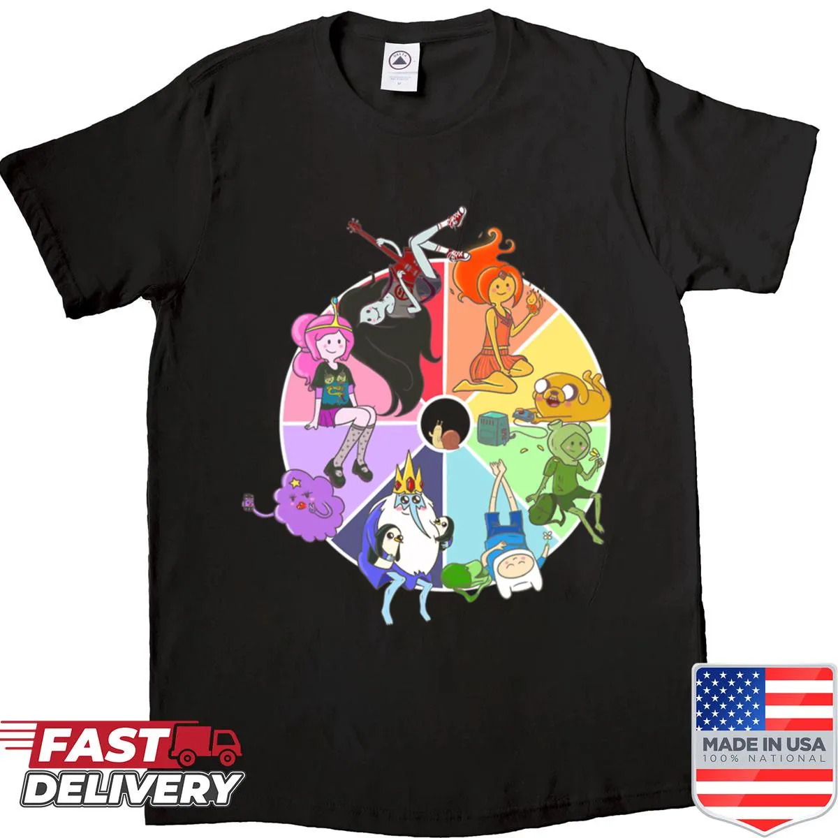 Uplifting text design featuring the phrase 'Rainbow Time'