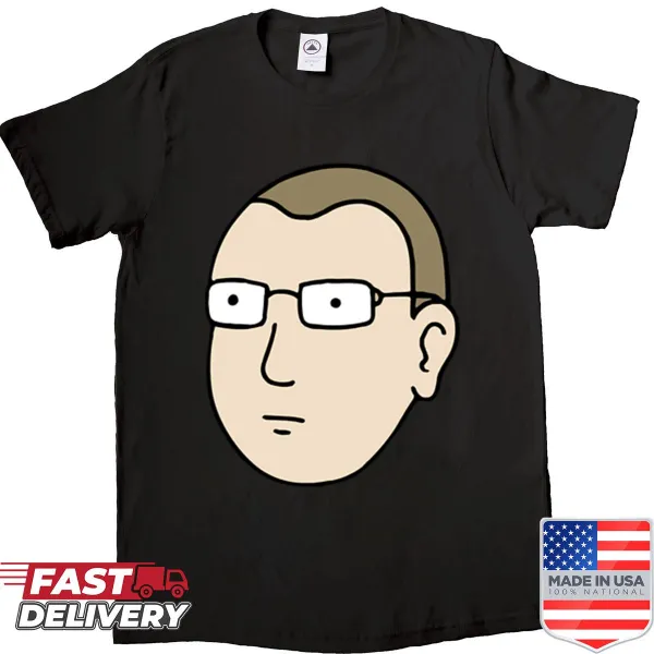 Cheerful cartoon design from Smiling Friends on a shirt