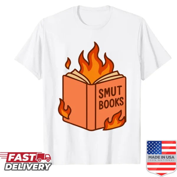 Text design celebrating spicy romance reading on a shirt