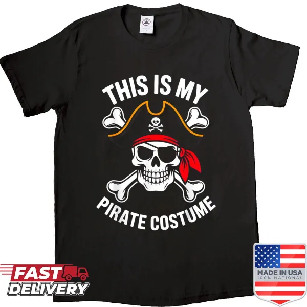 Funny pirate costume shirt for Halloween