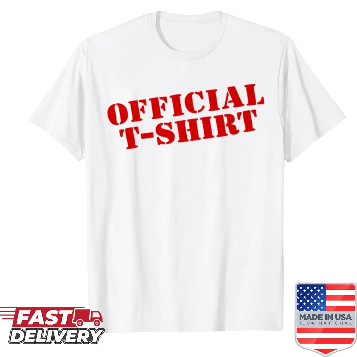 Vintage Official T-shirt with simple text design