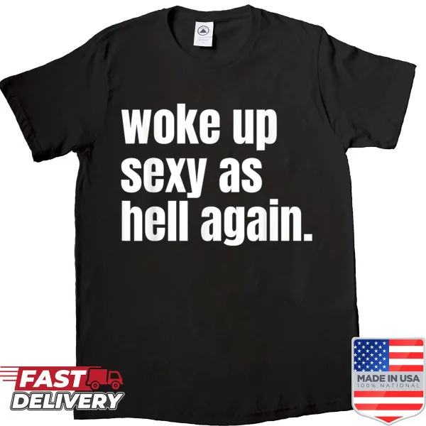 Funny women's T-shirt with confidence-boosting slogan