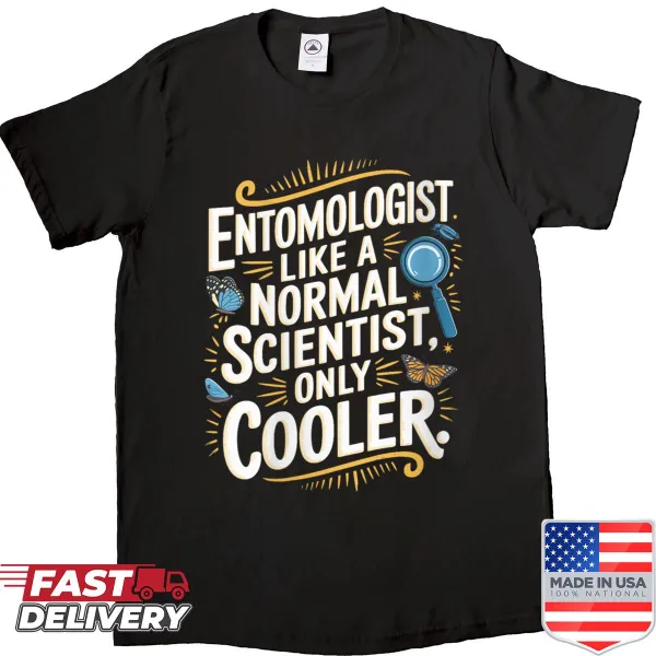 Funny shirt with an entomologist definition in bold text