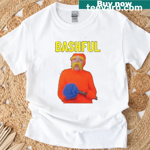Cute Ashby character design on a kid's t-shirt