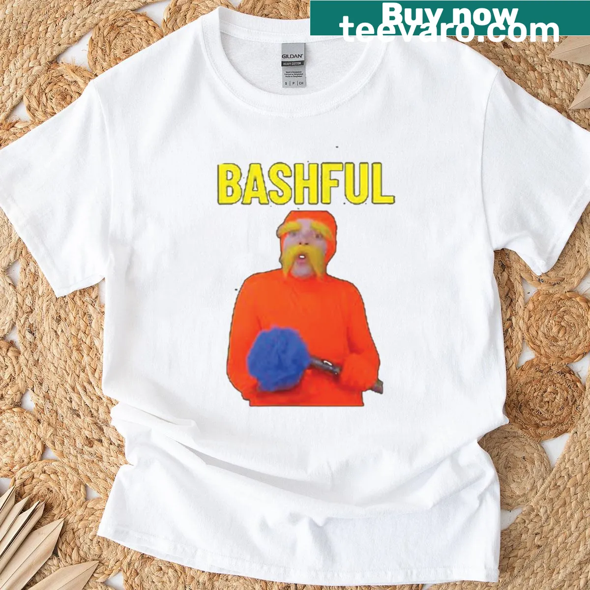 Cute Ashby character design on a kid's t-shirt — on a men's t-shirt