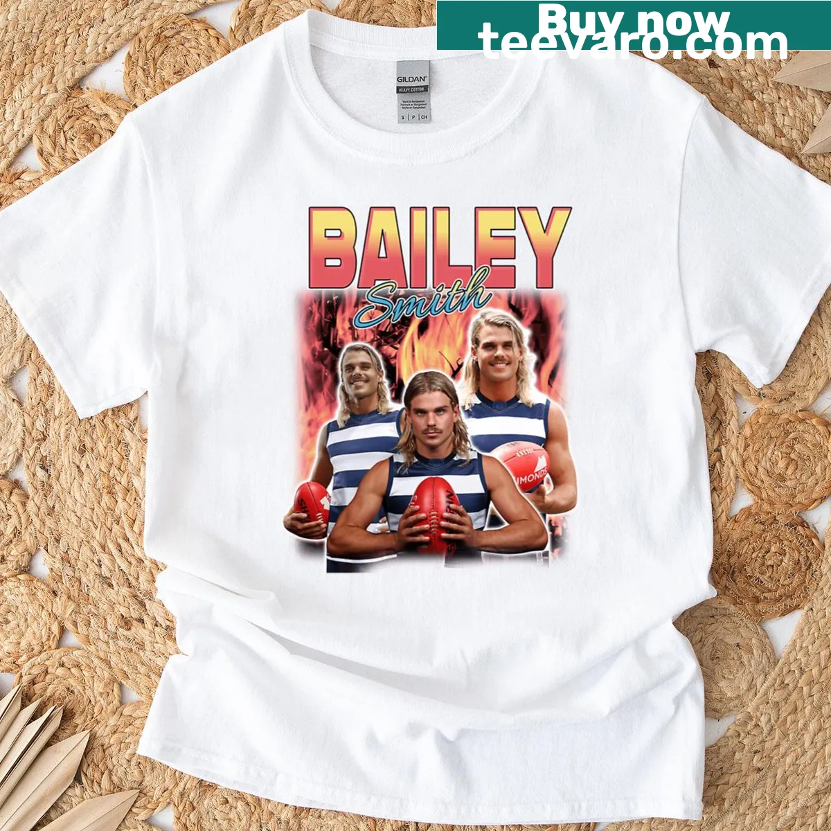 Minimalist silhouette design on Baileys Smiths Bazlenka T-shirt — on a men's t-shirt