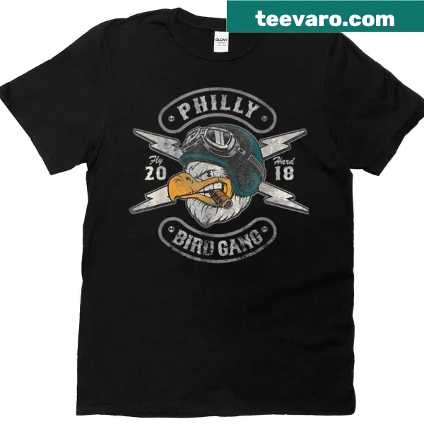 Vintage distressed T-shirt featuring Philadelphia Eagles eagle logo