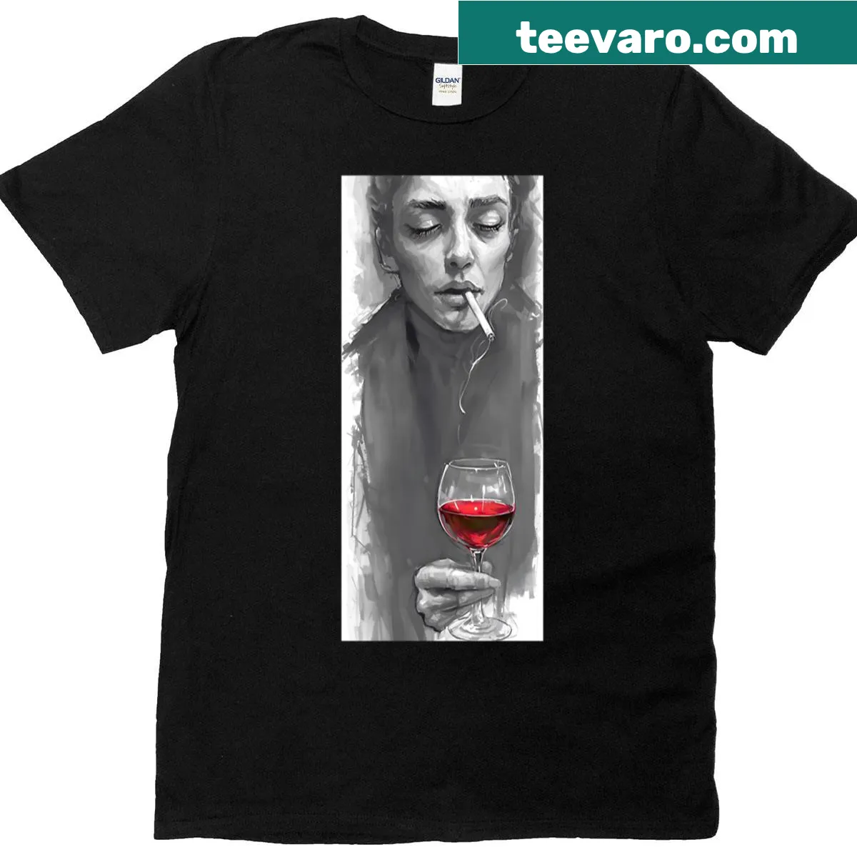 Cheeky typography graphic on Can Afford It T-shirt. — on a men's t-shirt