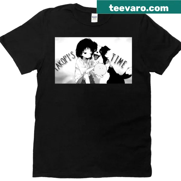 Fanart T-shirt featuring characters inspired by Takopis Original Sin