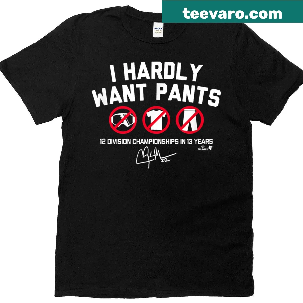 Humorous baseball t-shirt featuring Clayton Kershaw and a funny phrase — on a men's t-shirt