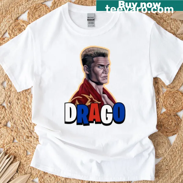 Vintage-styled T-shirt honoring Drago Boxing Club