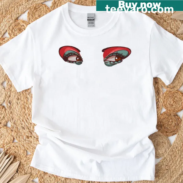 Oversized t-shirt with bold 'Eye 60' typography