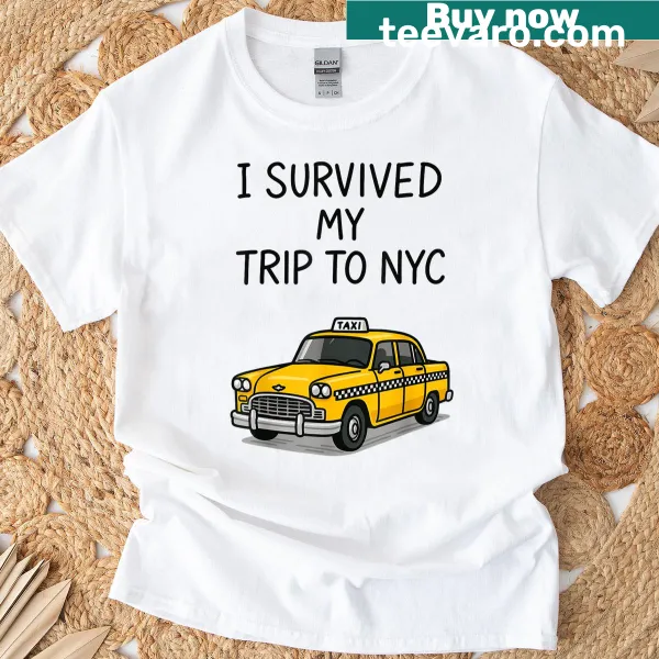 T-shirt celebrating survival of a NYC trip