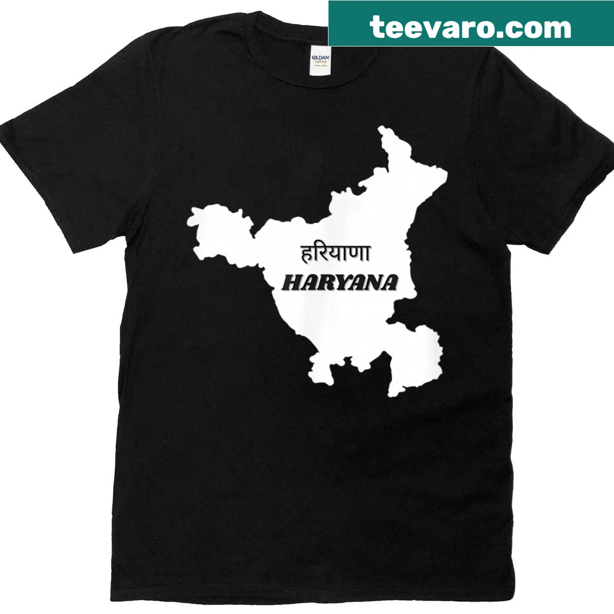 Graphic celebrating Haryanvi Jaat Rajput heritage on T-shirt — on a men's t-shirt