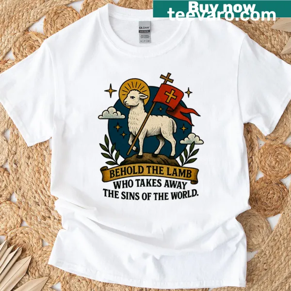 Meaningful Christian design on an oversized T-shirt
