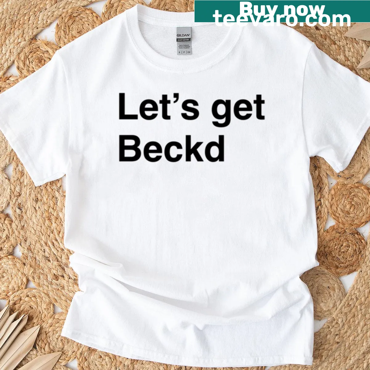 Funny music-themed typography on a casual T-shirt — on a men's t-shirt