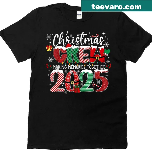 Family-themed Christmas design featuring 2025