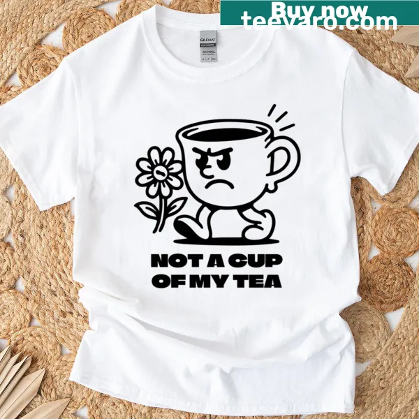 Playful T-shirt with text about personal preferences