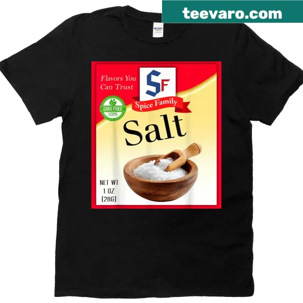 Funny Salt and Spice group costume T-shirt for the family