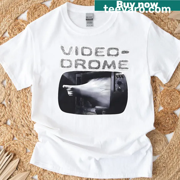 Vintage horror movie t-shirt featuring spooky graphics