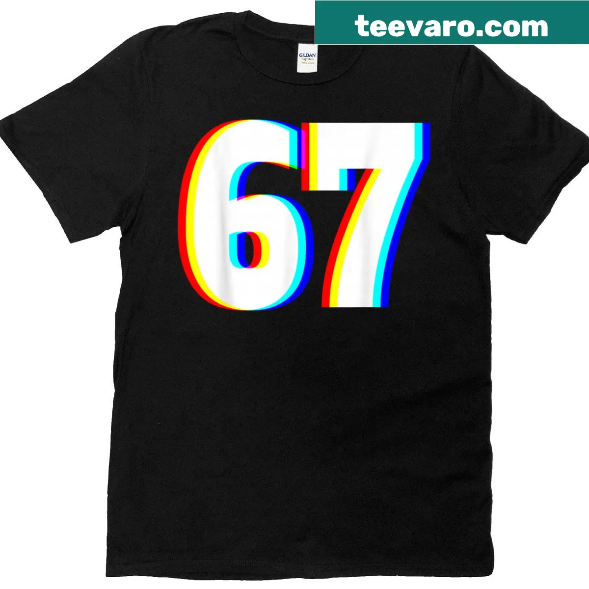 EDM-themed t-shirt with optical illusion graphic. — on a men's t-shirt