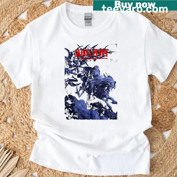 Graphic tee featuring Skinny Rock Puppy design