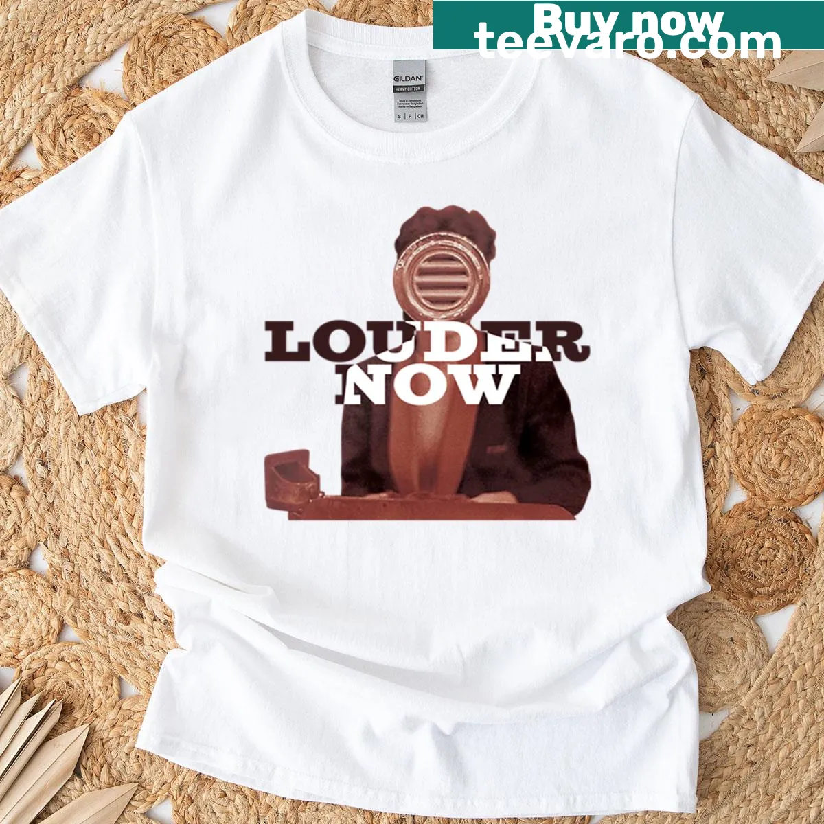 Taking Back Sunday Louder Now printed T-shirt — on a men's t-shirt