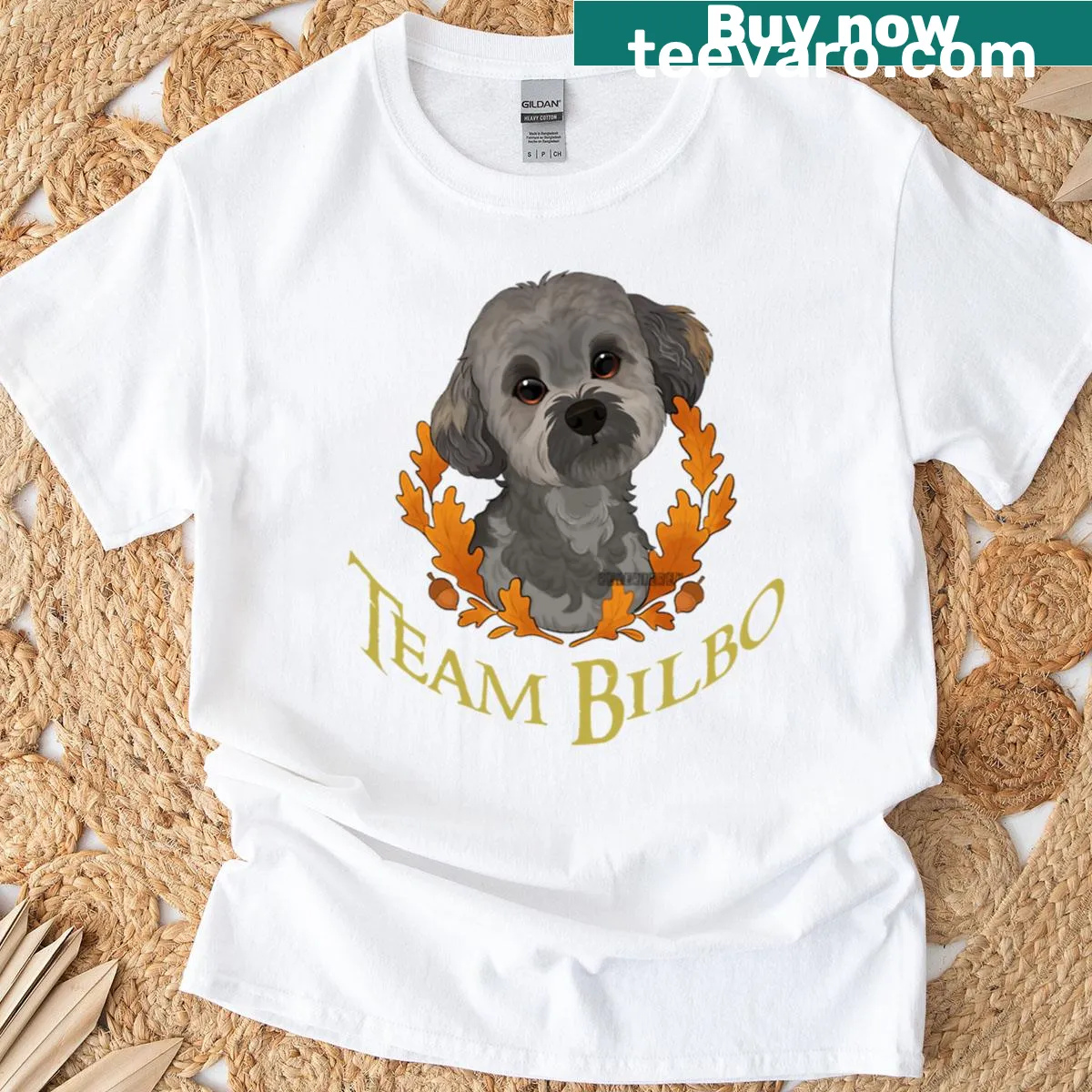 Charming Team Bilbo design celebrating the beloved hobbit — on a men's t-shirt