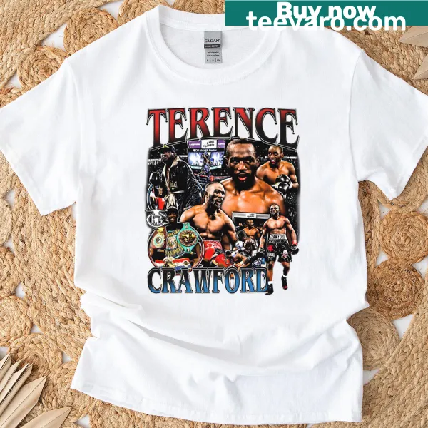 Vintage T-shirt with 'Terence Crawford Bud' text