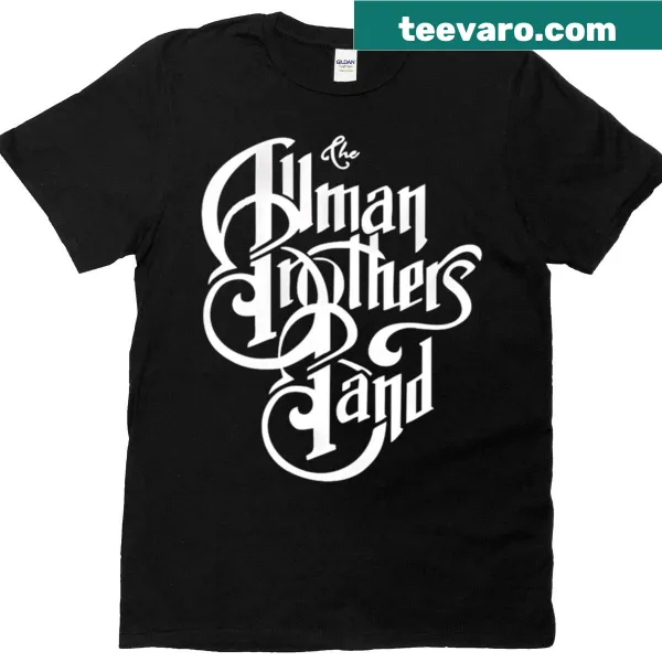 Stylish t-shirt celebrating The All Brothers with illustrative design