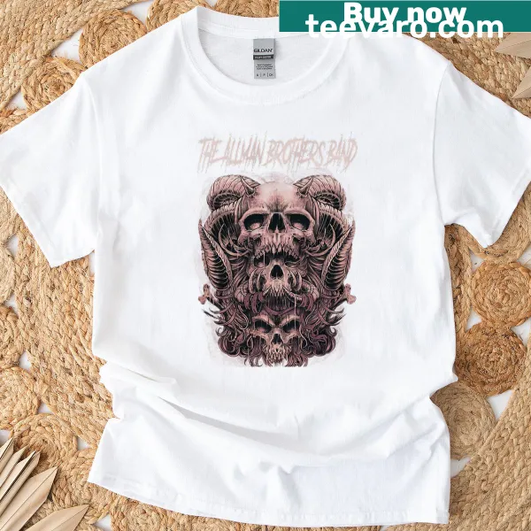 Fan art T-shirt celebrating The Allman Brothers Band