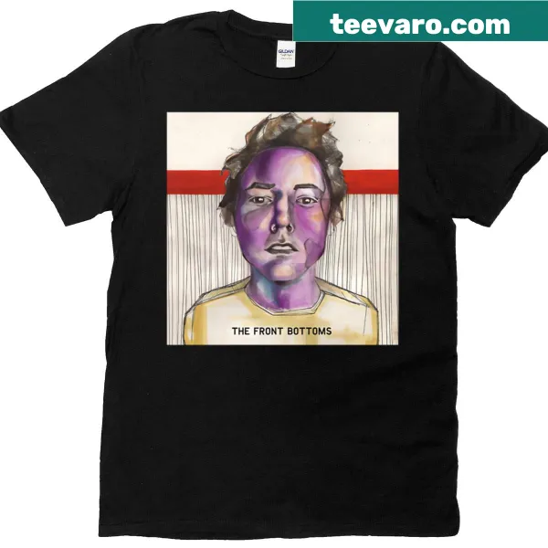 Graphic of The Front Bottoms logo on a t-shirt