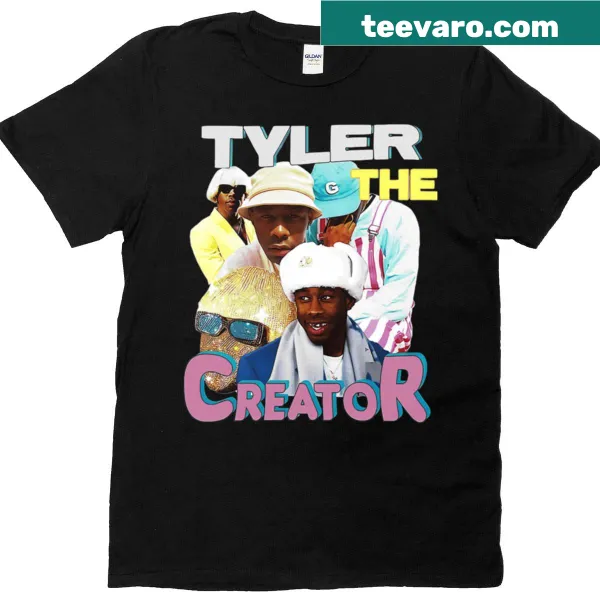 Graphic T-shirt celebrating rap and hip-hop music culture