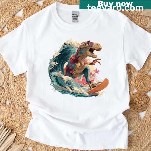 T-shirt featuring Tidal King ocean-themed design