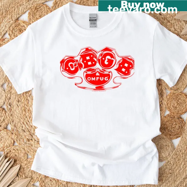 Vintage punk t-shirt featuring Omfug Music logo for music enthusiasts