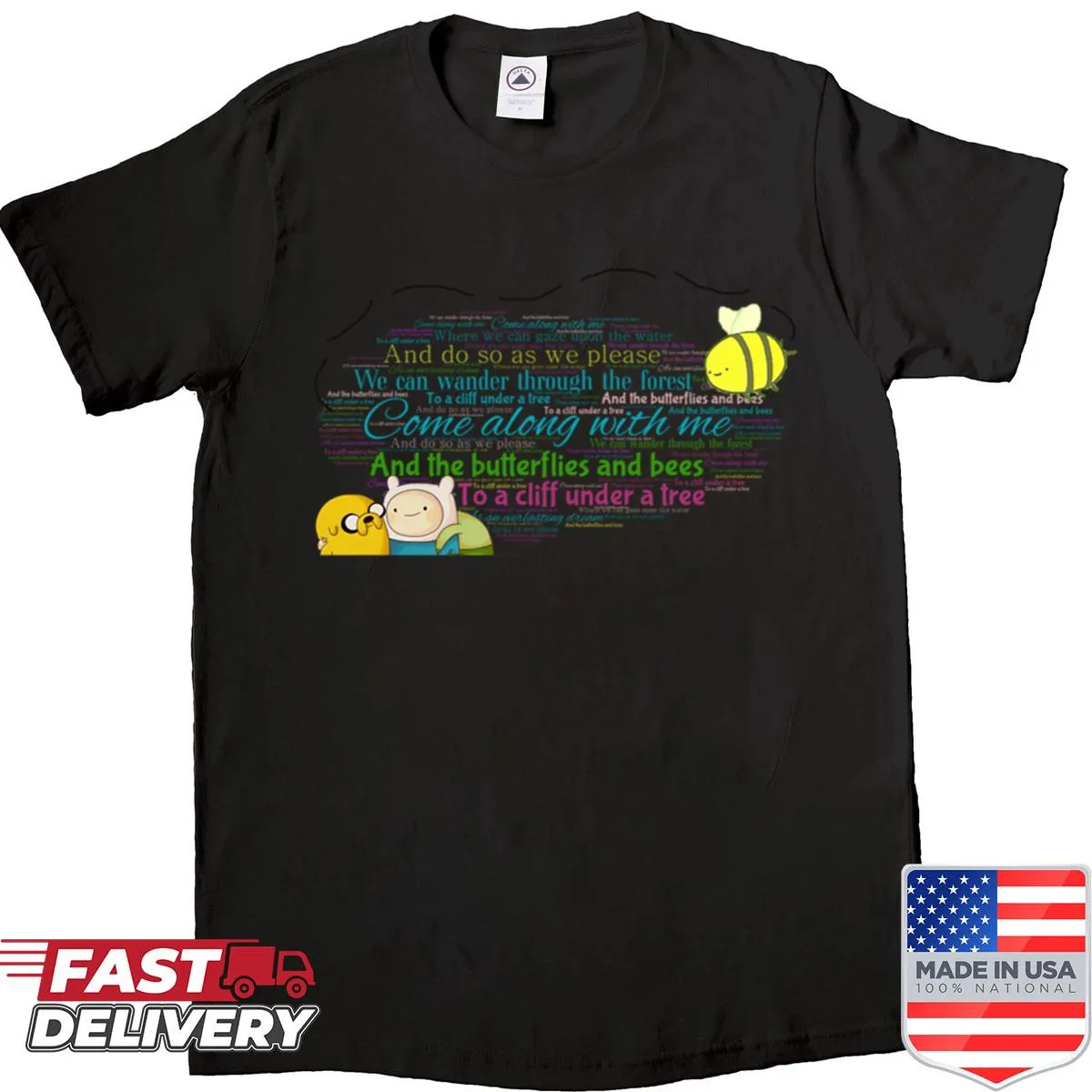 Oversized T-shirt inspired by Adventure Time featuring Old Yeller