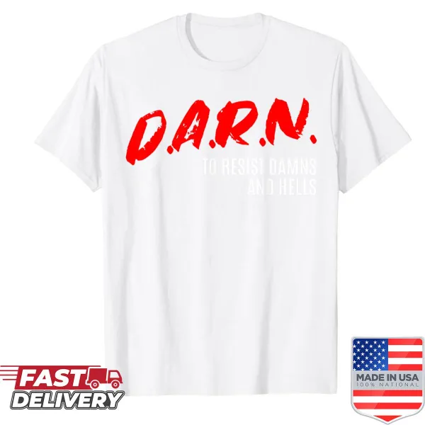 Funny typographic shirt with humorous saying