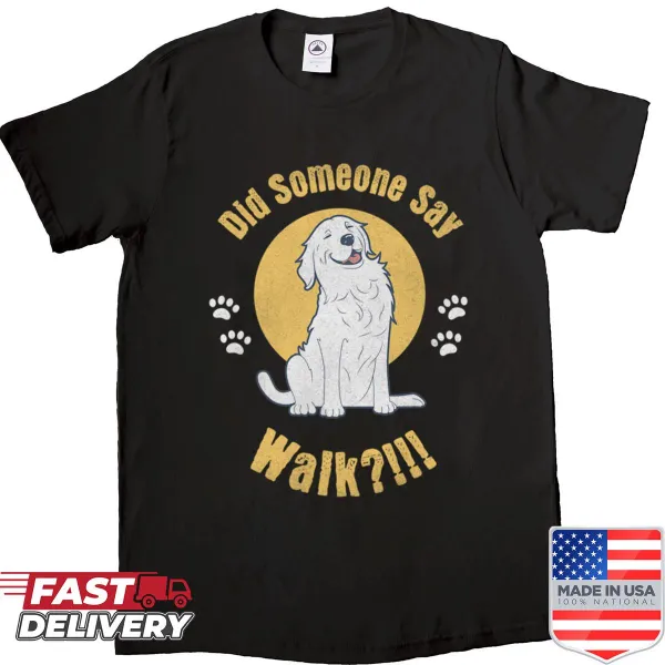 Funny dog shirt featuring an excited dog and humorous text.