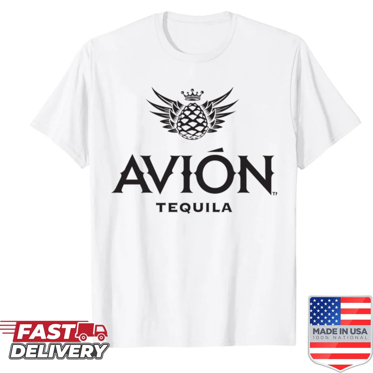 Stylish 'Entourage Avion' shirt celebrating friendship