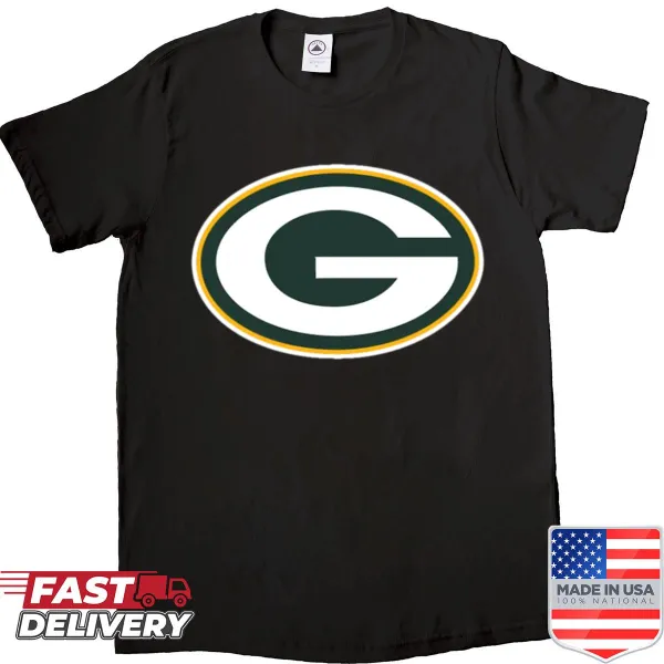 Green Bay Packers shirt featuring the team's iconic logo