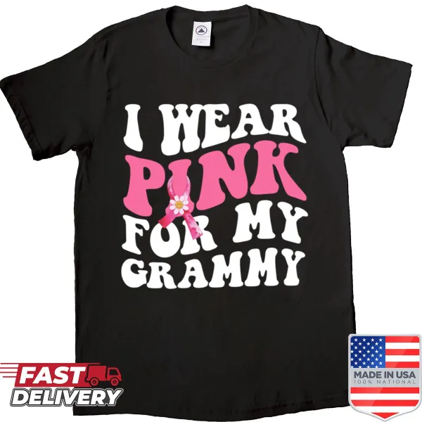 Charming shirt for breast cancer awareness honoring grandmothers