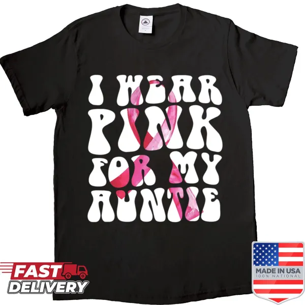 Supportive breast cancer awareness shirt with a heartfelt message